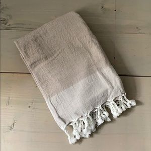 Turkish Bath/Beach Towel - Brown-ish Tan